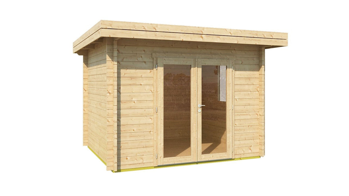 Gardenhouse24 Capbreton 44 Wooden Garden Shed 75.35ft2